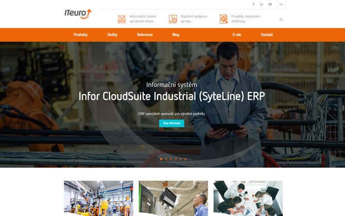 References ITeuro new website